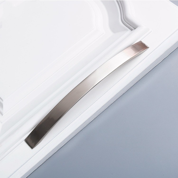 Tay cầm tủ ngăn kéo màu nhôm 192mm Kéo Anodizing cho tủ