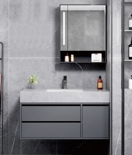 Tất cả thép nhôm Cabinet gương với điều khiển chuyển đổi thông minh đèn LED ánh sáng Demist lưu trữ nhà máy bán trực tiếp gương