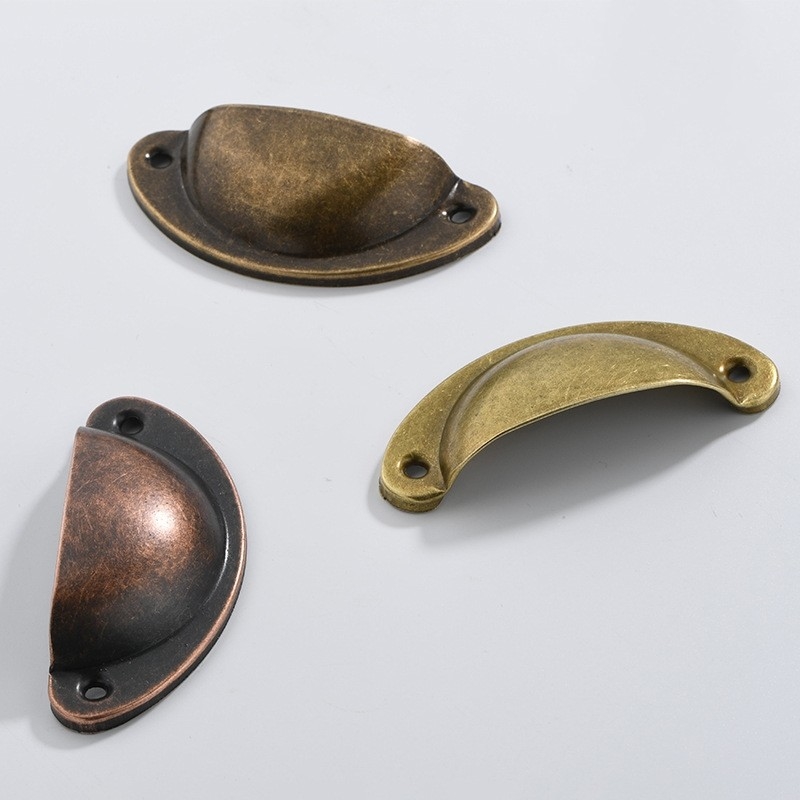 Kim loại bếp ngăn kéo Cabinet Door Handle Shellantique đồng cửa Cabinet Knobs RCW-26986