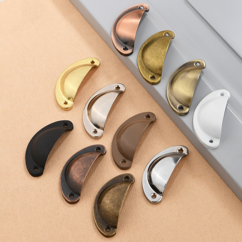 Kim loại bếp ngăn kéo Cabinet Door Handle Shellantique đồng cửa Cabinet Knobs RCW-26986