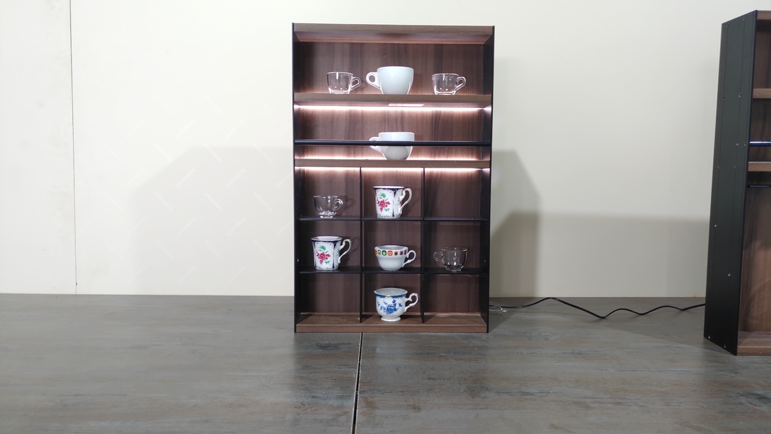 Kệ sách nhôm đa ​​năng Kệ trưng bày Tủ đựng sách Màn hình dải đèn Led