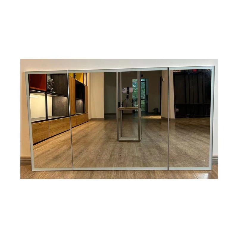 Smart Mirror Cabinet Door với tủ lạnh Tất cả đèn LED nhôm chạm mở đèn làm sạch sương mù