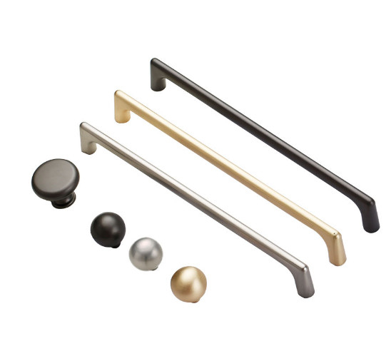 Modern Simple Closet Pulls American Furniture Cabinet Door Knobs Pearl Black Cabinet Drawer Pulls hỗ trợ tùy chỉnh