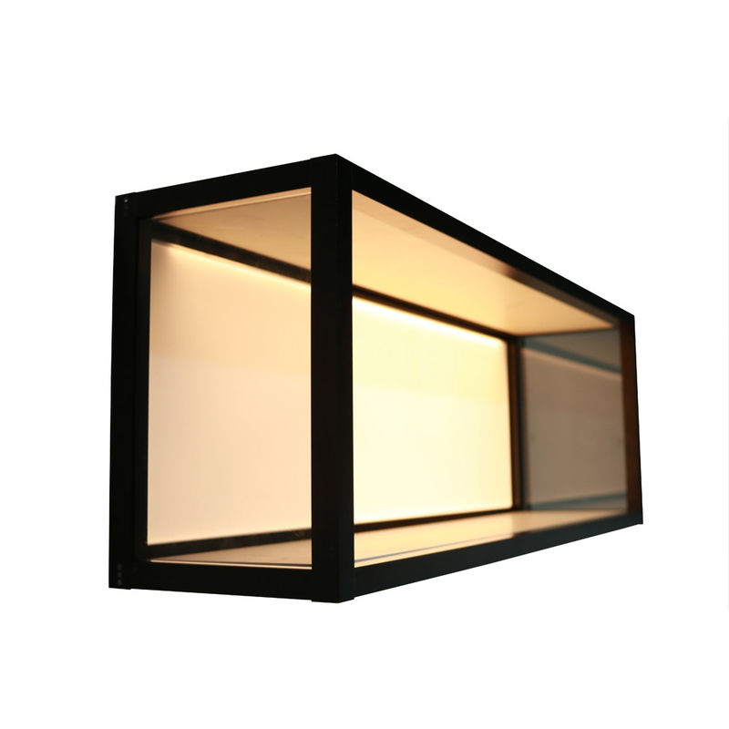 Kệ treo tường bằng nhôm sáng 810x200x298mm cho trang trí phòng khách