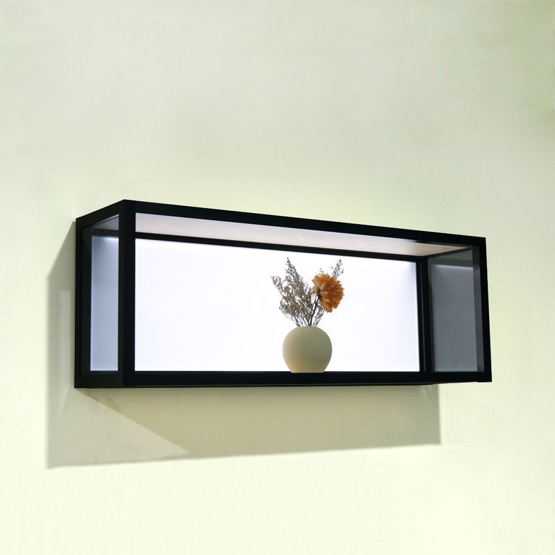 Kệ treo tường bằng nhôm sáng 810x200x298mm cho trang trí phòng khách