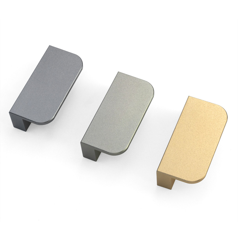 Tay nắm cửa tủ hợp kim nhôm tùy chỉnh 60mm đầy màu sắc cho phần cứng gia đình