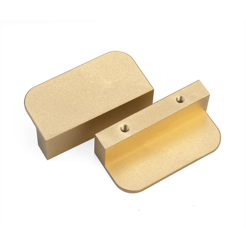 Tay nắm cửa tủ hợp kim nhôm tùy chỉnh 60mm đầy màu sắc cho phần cứng gia đình